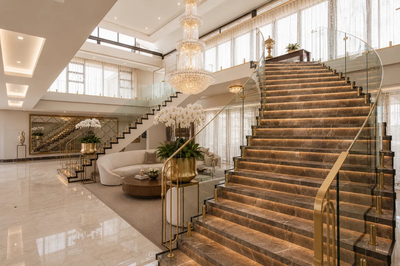 Entrance — the staircase