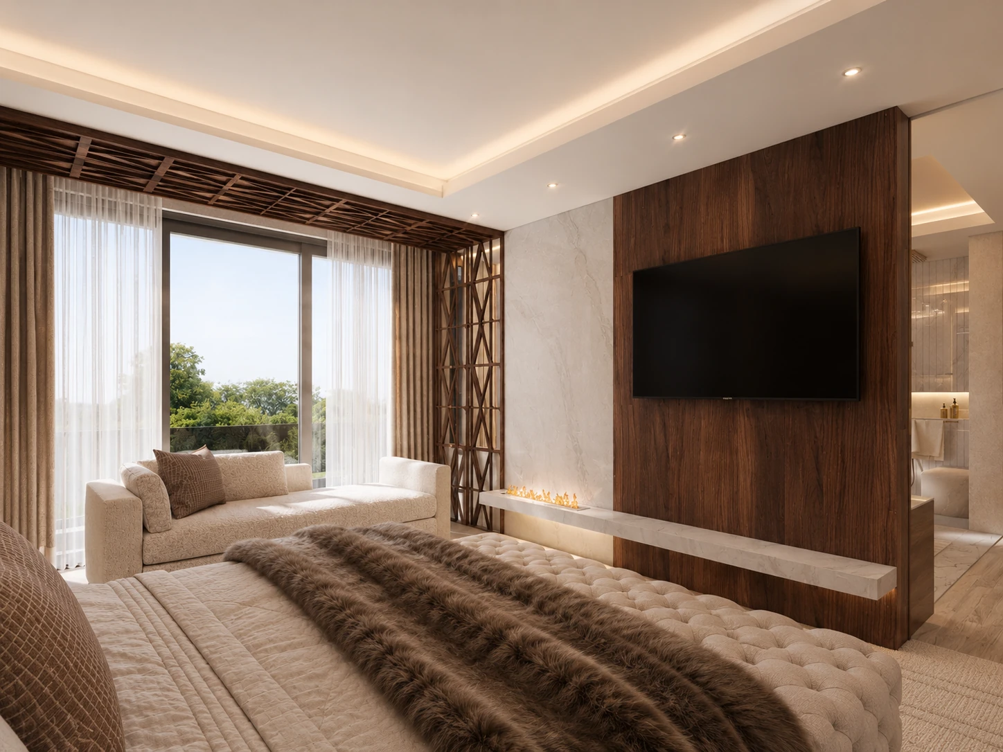 Main Bedroom fireplace