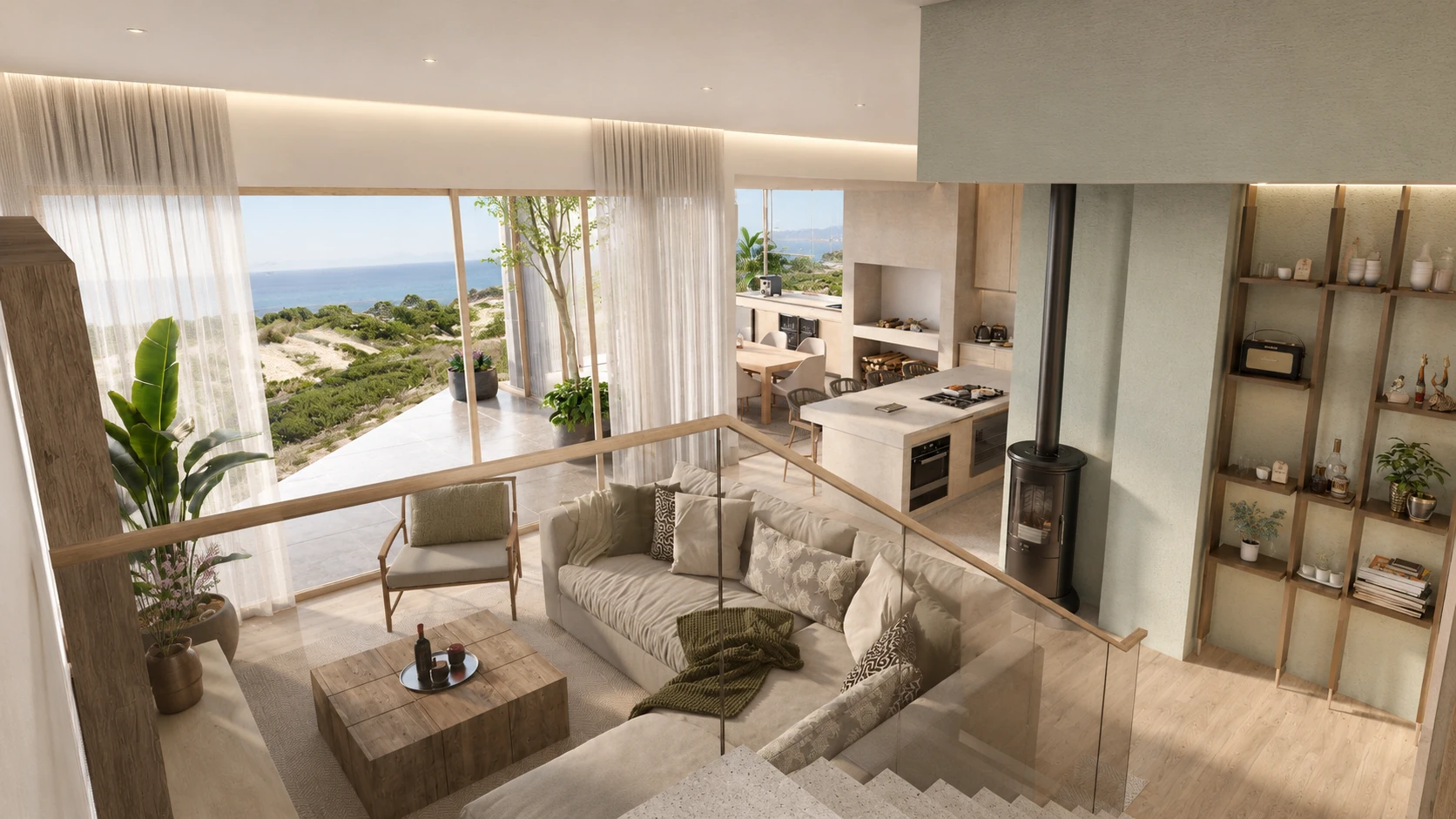 Lounge & Kitchen