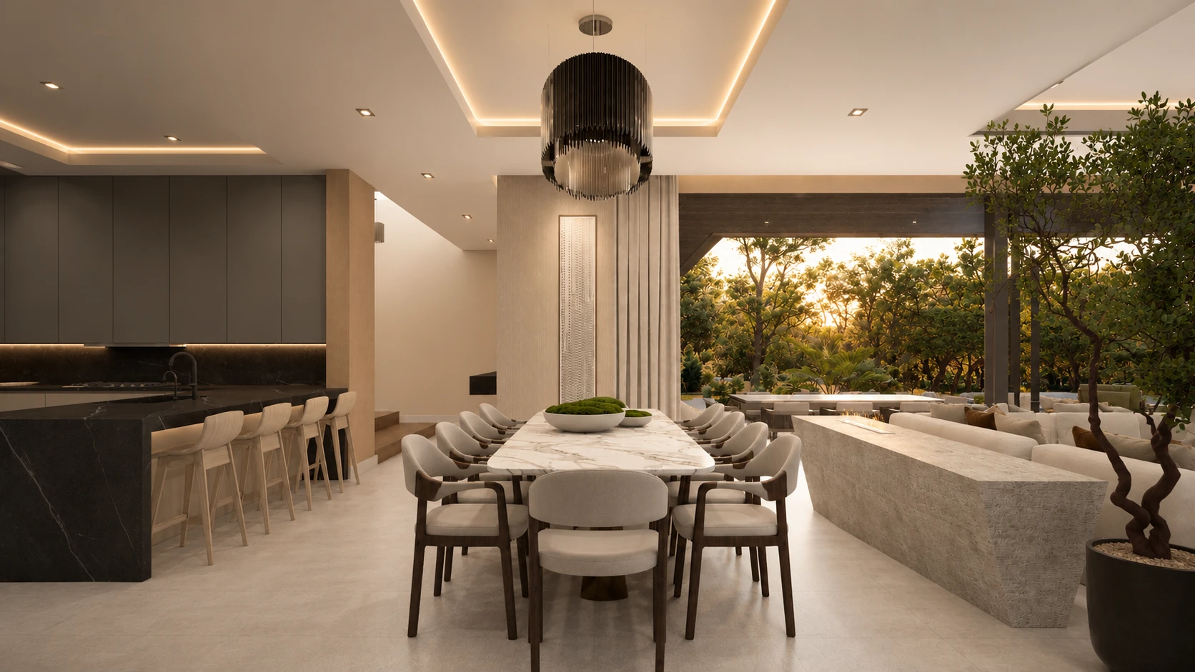 Dining — the table