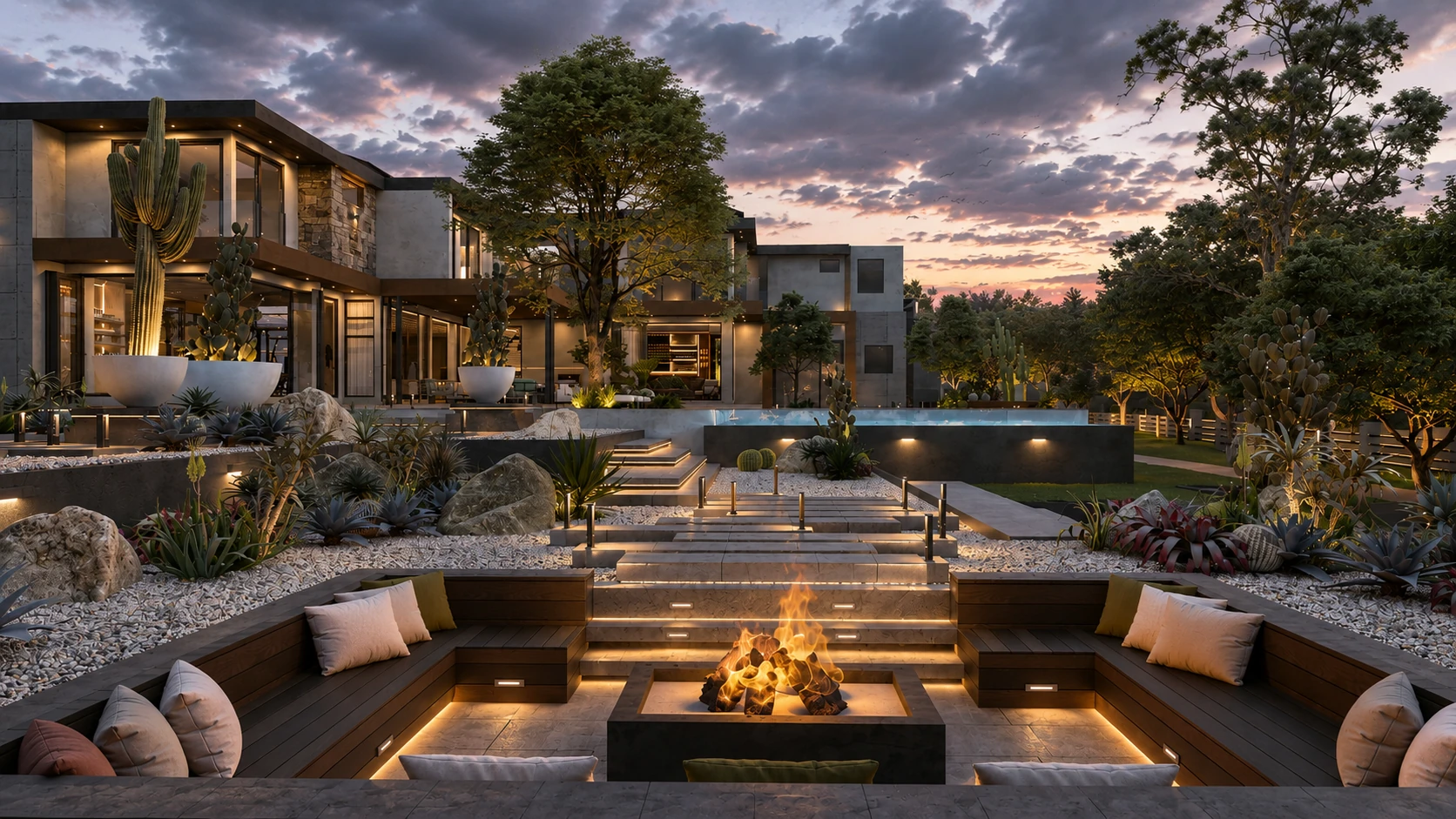 Fire pit — the gathering