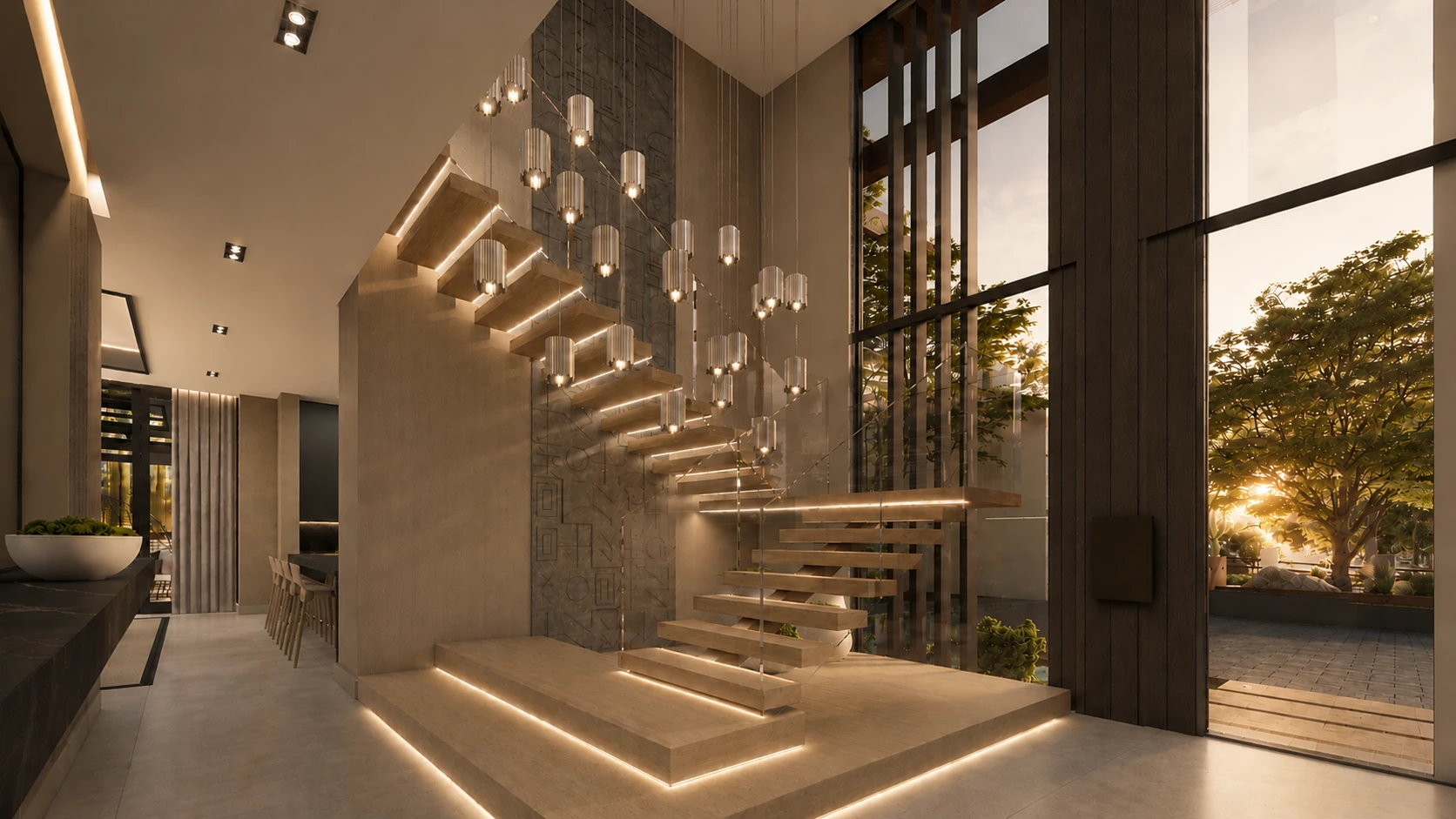 Entrance — the staircase