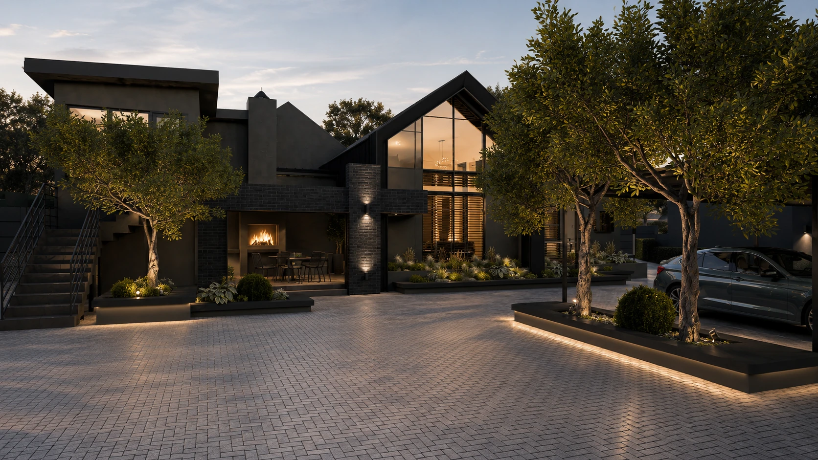 Exterior · The Courtyard
