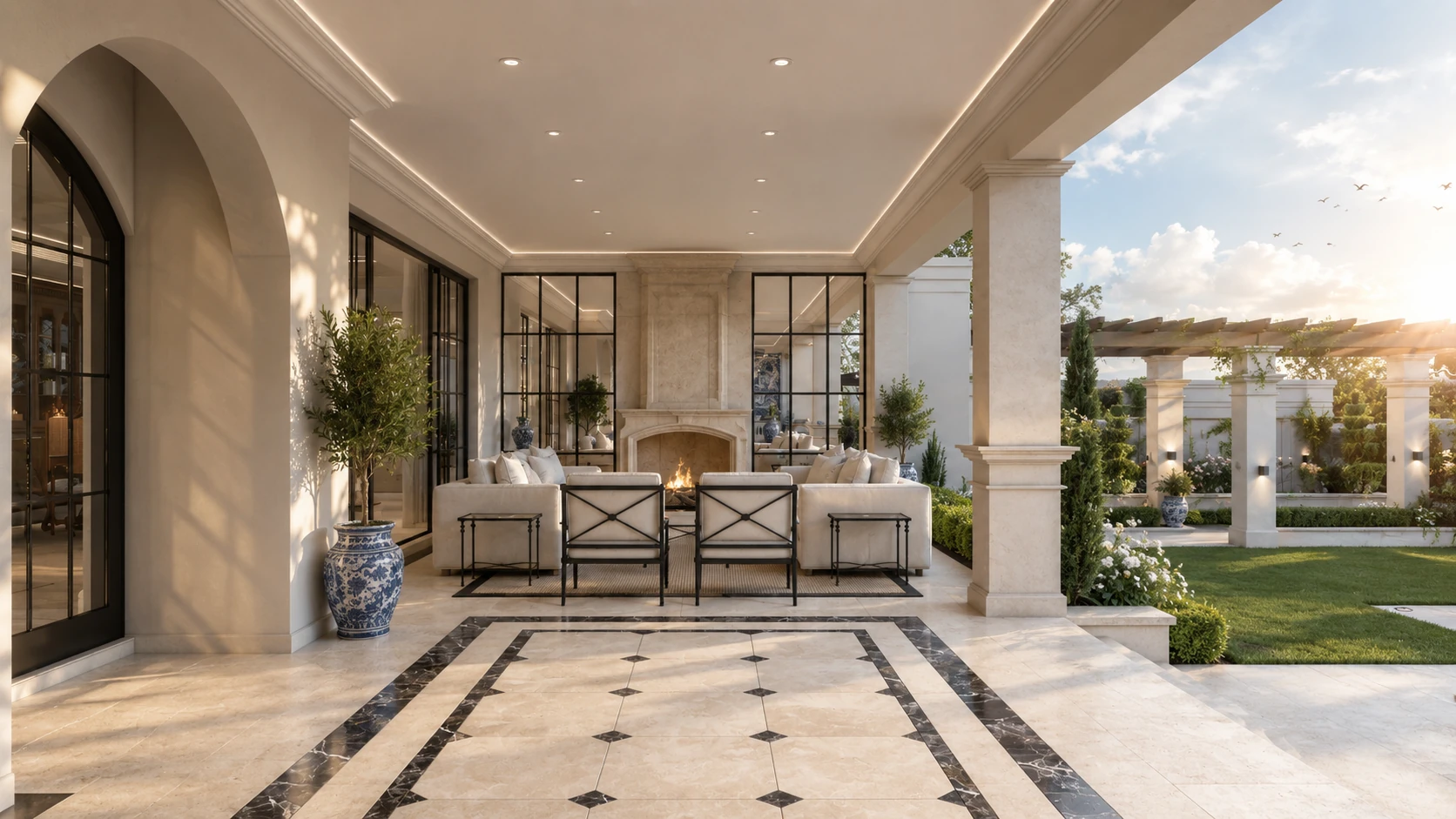 Covered Lounge